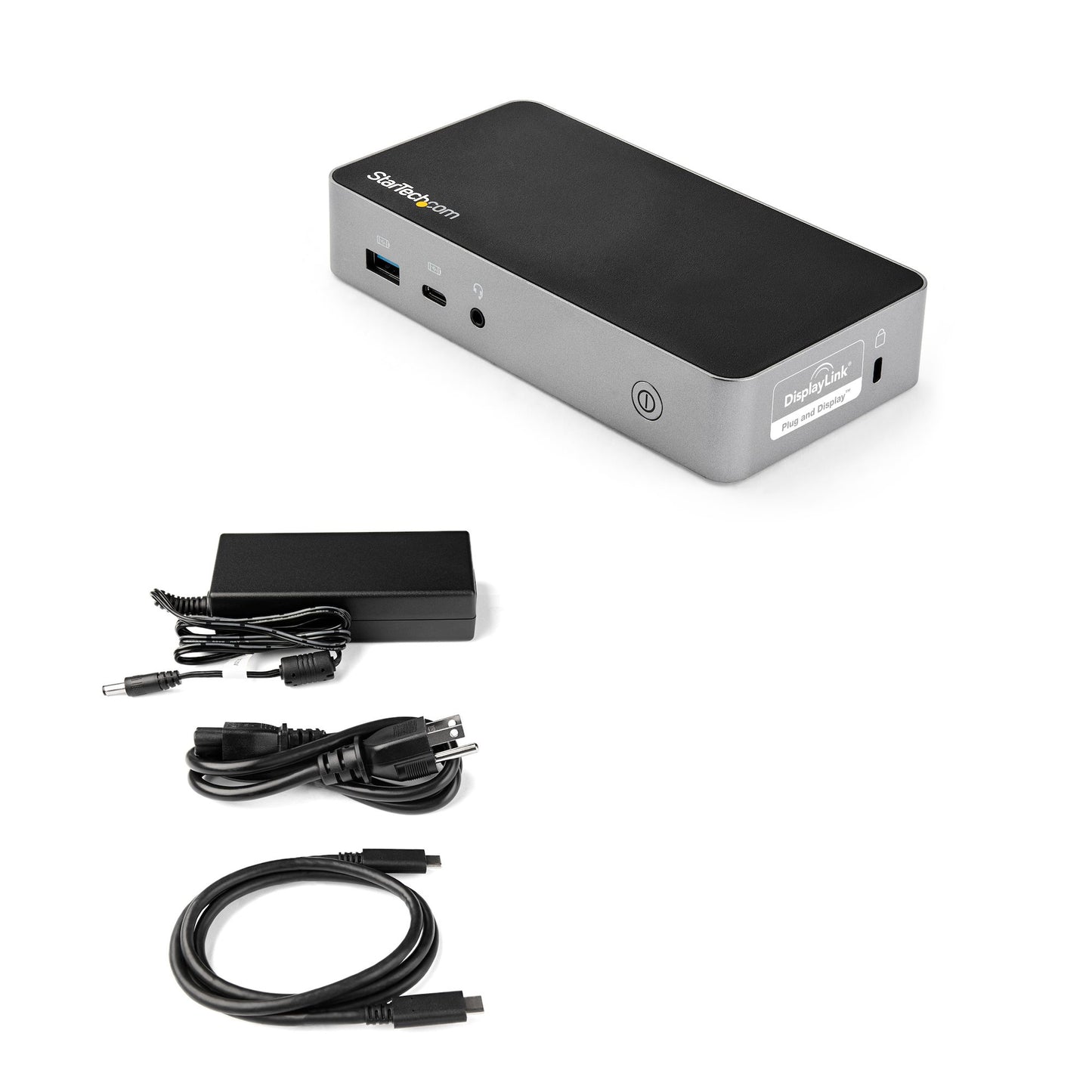 StarTech.com DK30CHHPD laptop dock/port replicator Wired USB 3.2 Gen 1 (3.1 Gen 1) Type-C Black, Silver