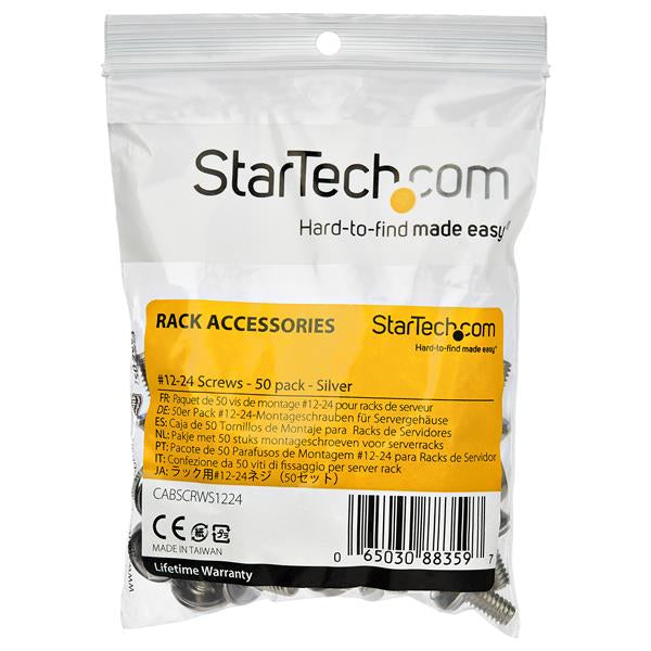 StarTech.com CABSCRWS1224 screw/bolt 0.65" (16.5 mm) 50 pc(s)