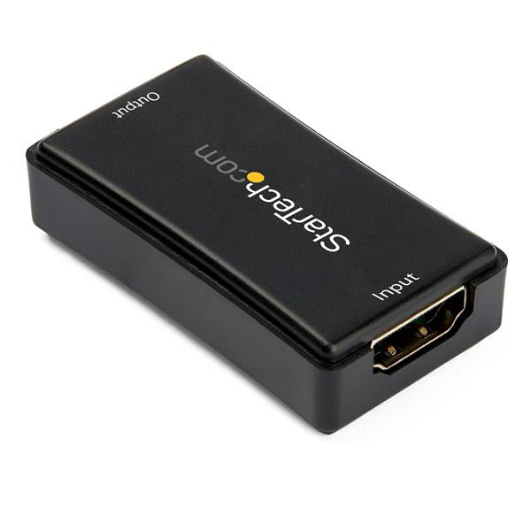 StarTech.com HDBOOST4K2 AV extender AV repeater Black
