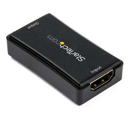 StarTech.com HDBOOST4K2 AV extender AV repeater Black