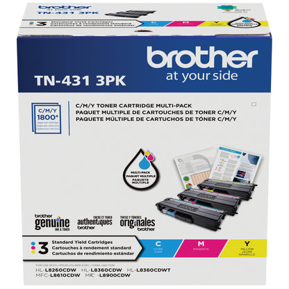 Brother TN-4313PK toner cartridge 3 pc(s) Original Cyan, Magenta, Yellow