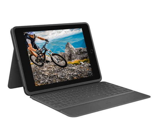 Logitech 920-009312 mobile device keyboard English USB Type-C Graphite