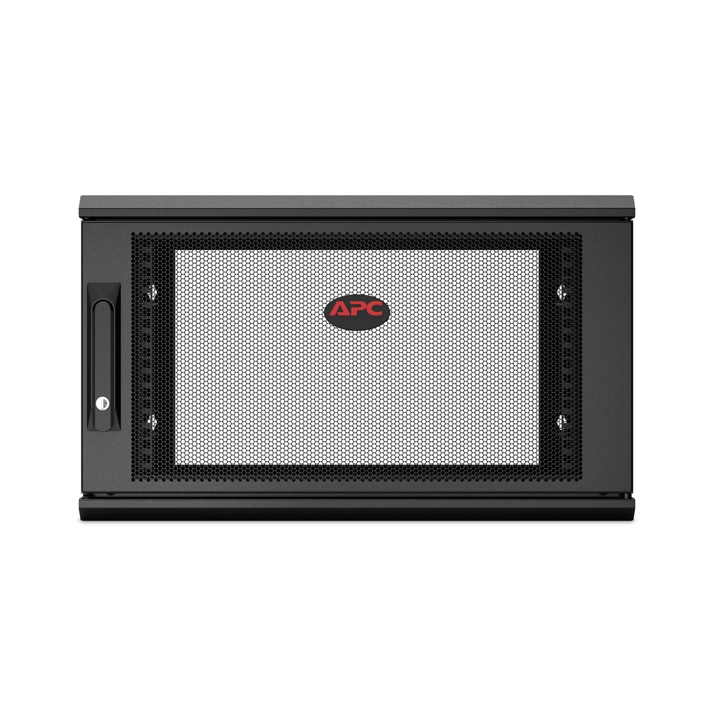 APC NetShelter WX 6U Single Hinged Wall-mount Enclosure 600mm Deep Wall mounted rack Black