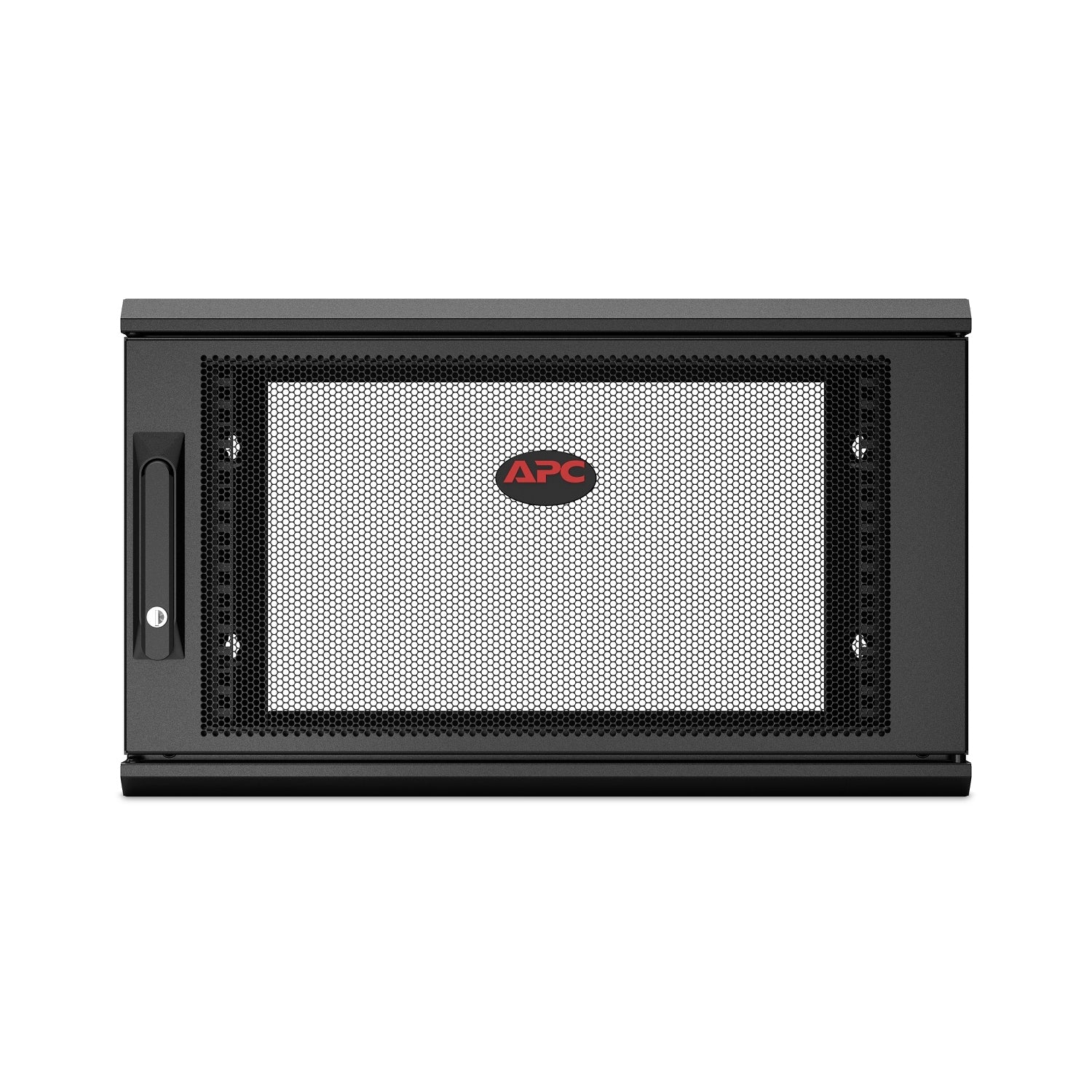 APC NetShelter WX 6U Single Hinged Wall-mount Enclosure 600mm Deep Wall mounted rack Black