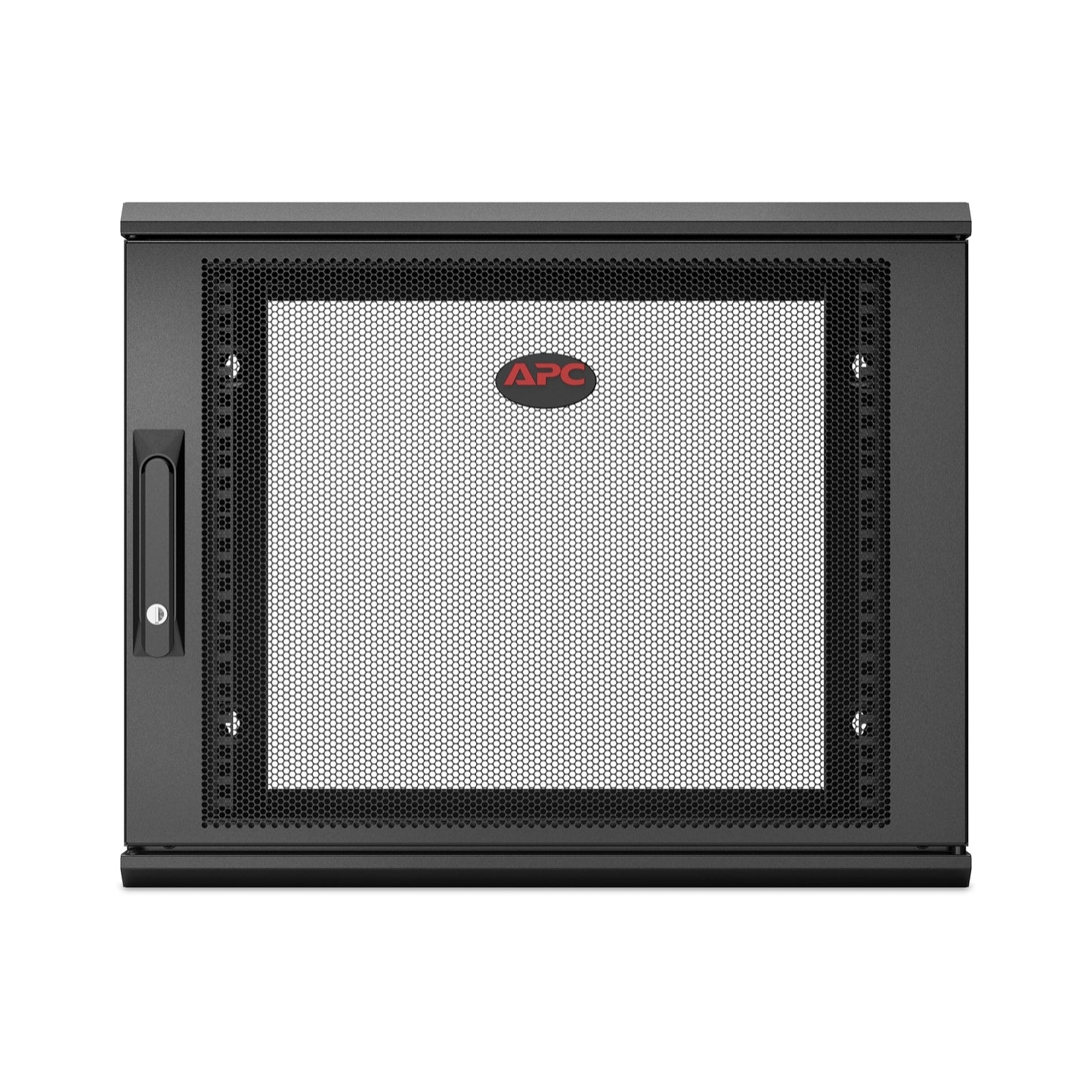 APC NetShelter WX 9U Single Hinged Wall-mount Enclosure 600mm Deep Wall mounted rack Black