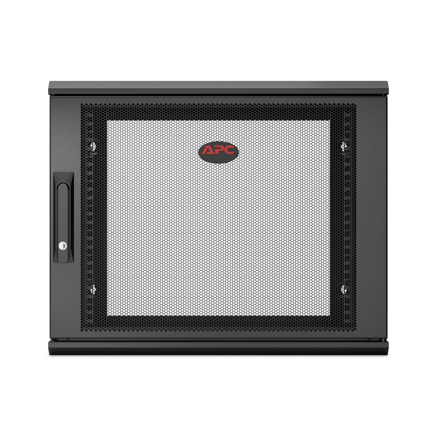 APC NetShelter WX 9U Single Hinged Wall-mount Enclosure 600mm Deep Wall mounted rack Black