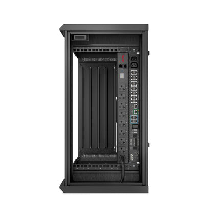APC AR106VI rack cabinet 6U Wall mounted rack Black