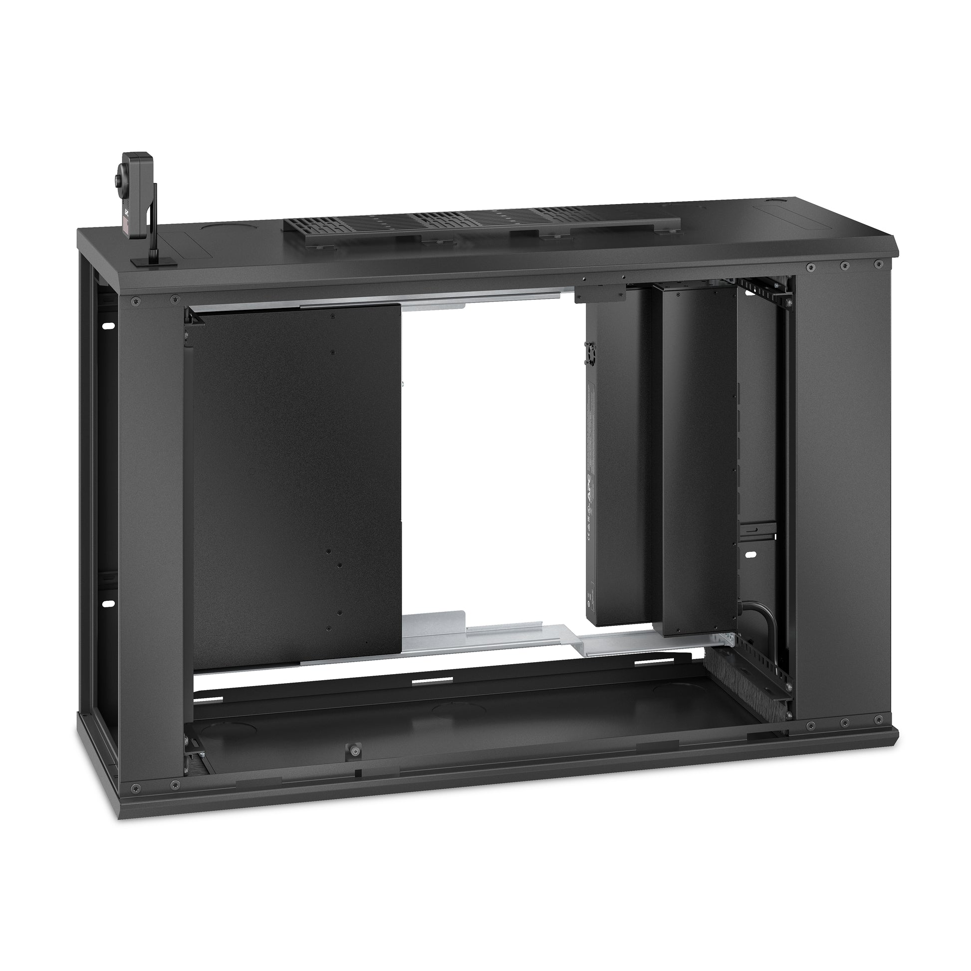 APC AR106VI rack cabinet 6U Wall mounted rack Black