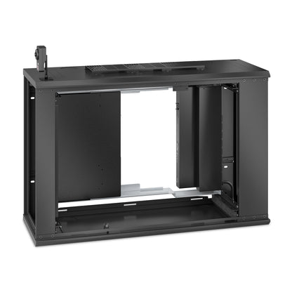 APC AR106VI rack cabinet 6U Wall mounted rack Black
