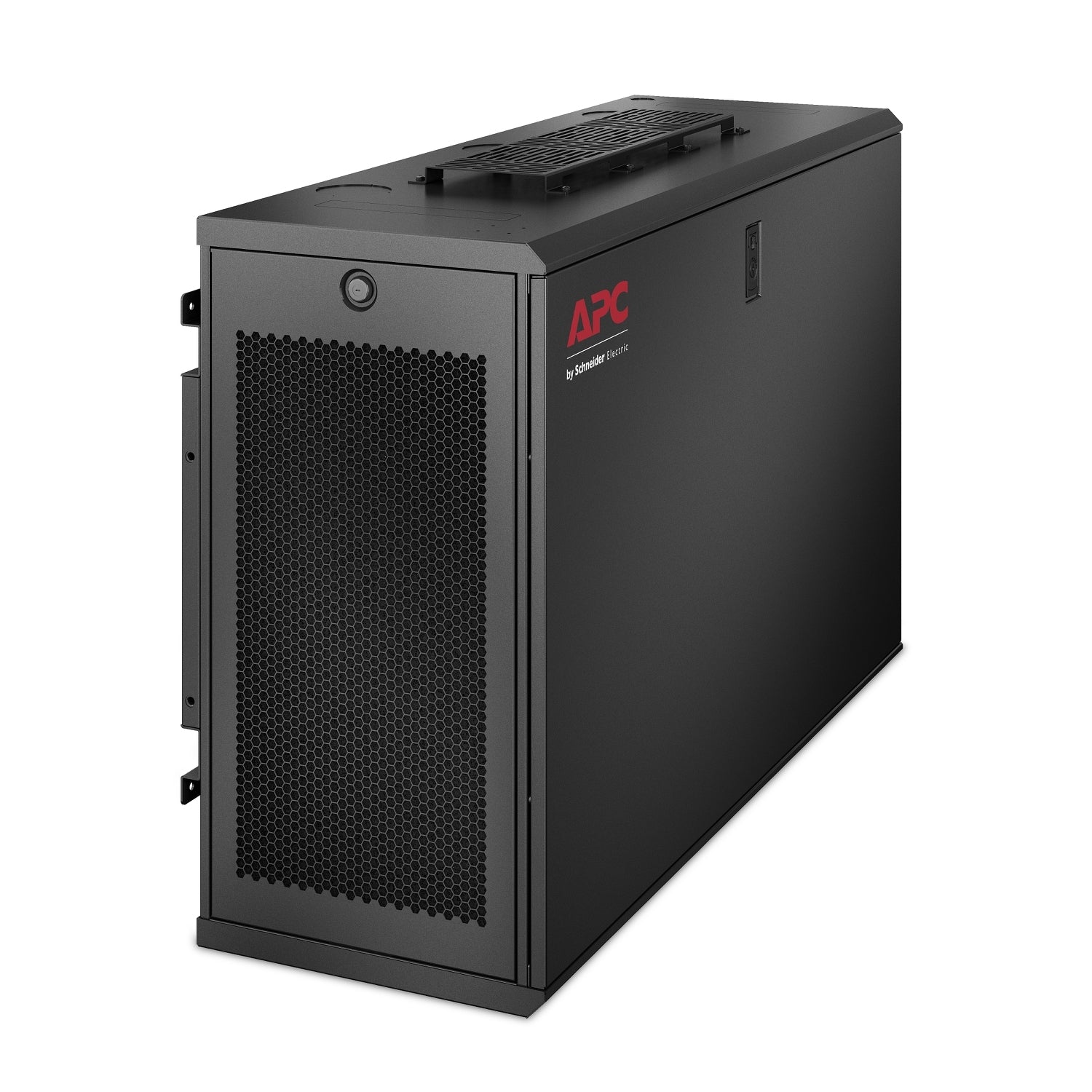 APC AR106VI rack cabinet 6U Wall mounted rack Black