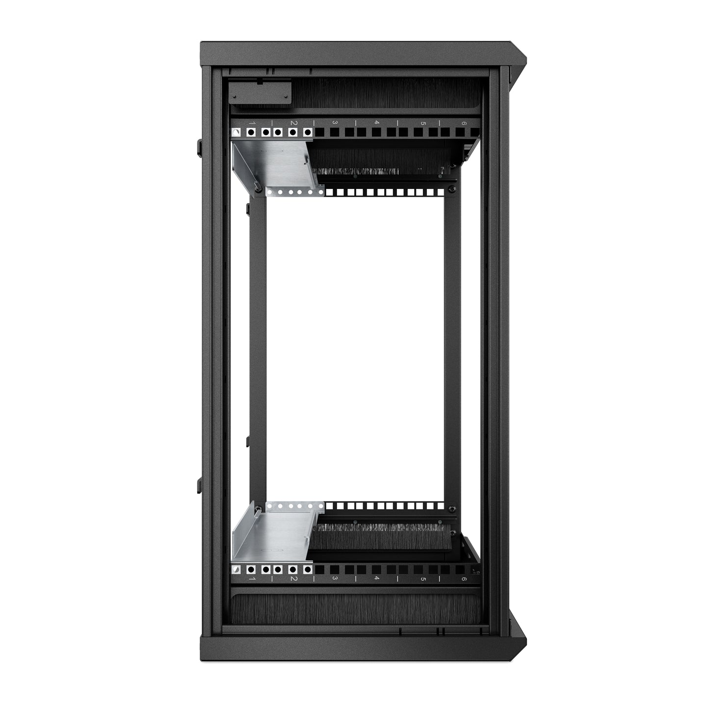 APC AR106VI rack cabinet 6U Wall mounted rack Black