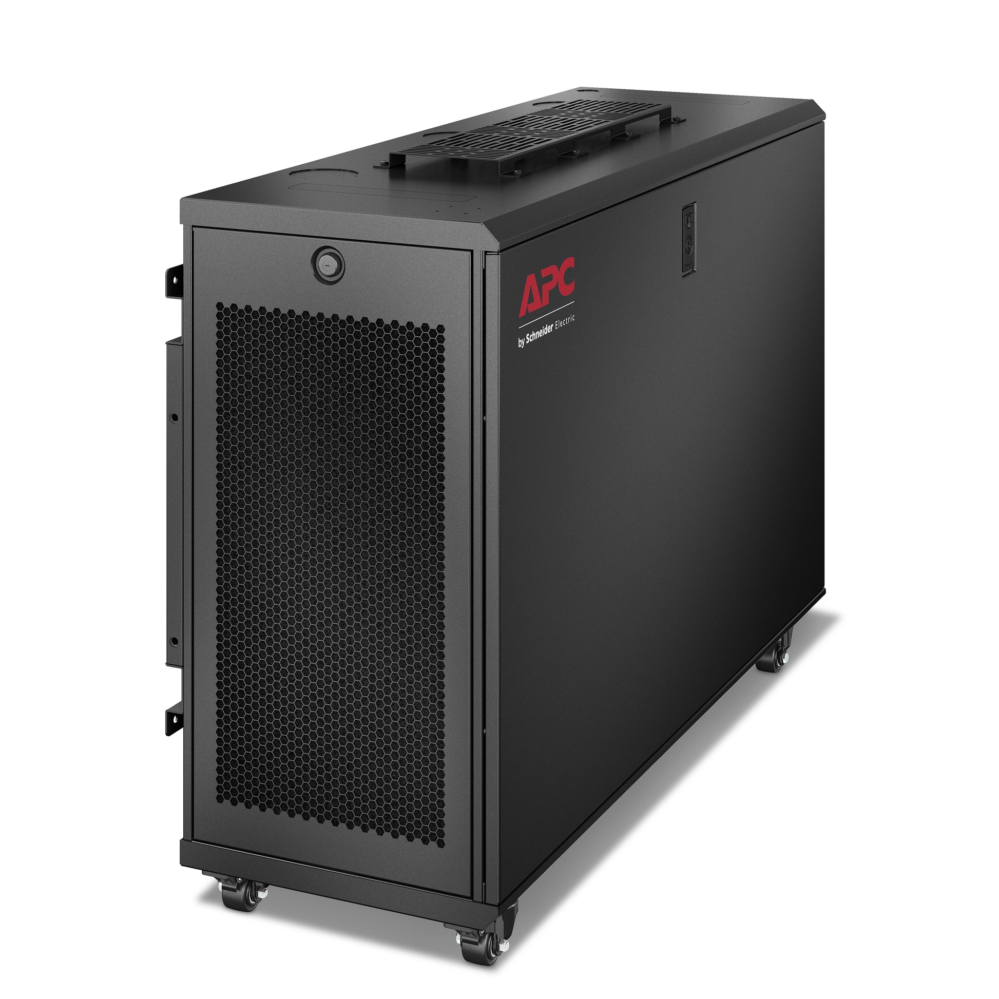 APC AR106VI rack cabinet 6U Wall mounted rack Black