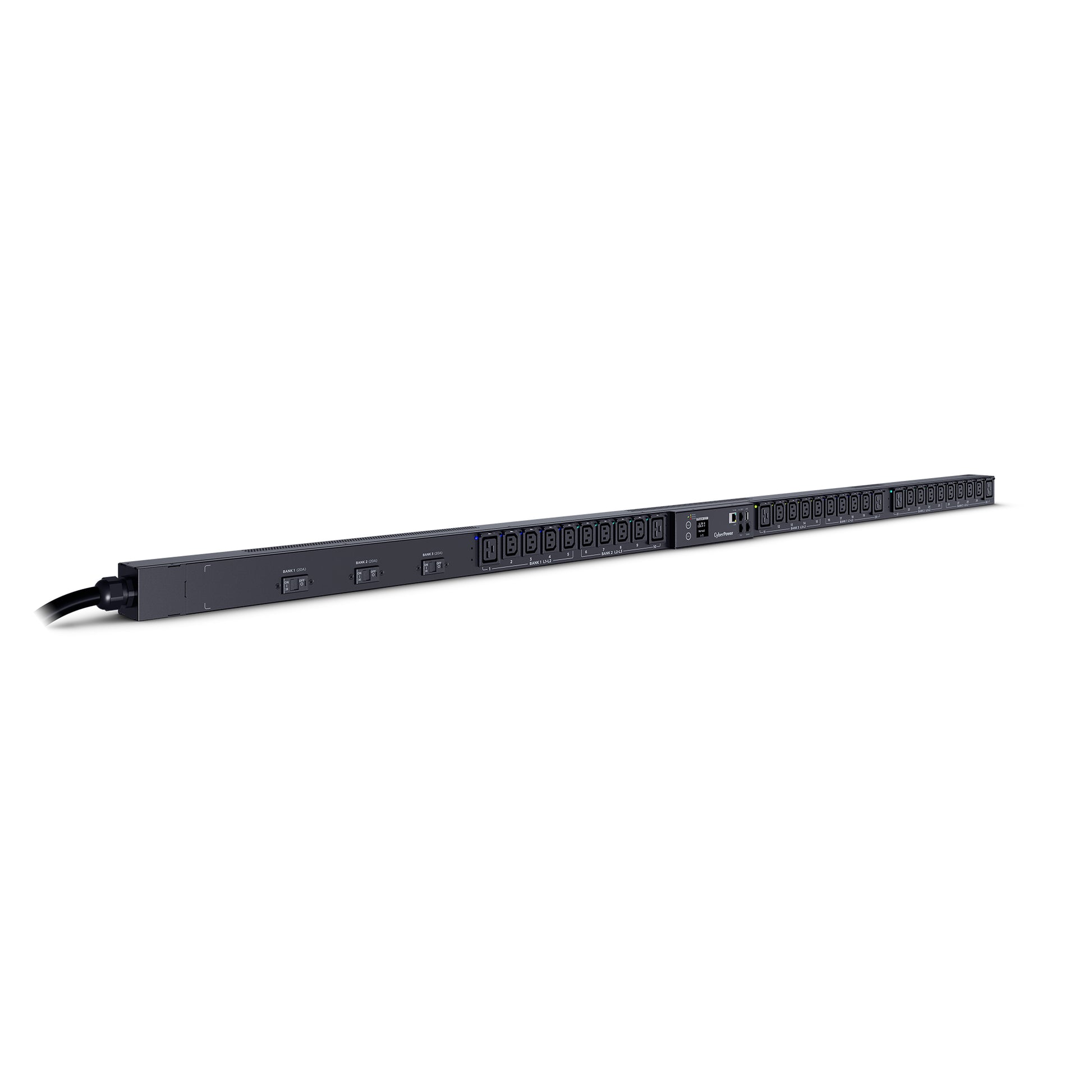 CyberPower PDU83104 power distribution unit (PDU) 30 AC outlet(s) 0U Black