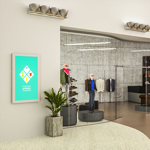 Chief LW55UWP signage display mount 55" White
