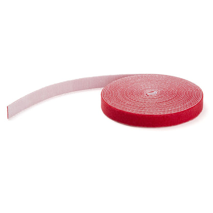 StarTech.com HKLP100RD cable tie Hook & loop cable tie Nylon Red 1 pc(s)