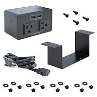 StarTech.com MOD4POWERNA outlet box C13 Black