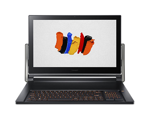Acer ConceptD CN917-71-96FM Intel® Core™ i9 i9-9980HK Hybrid (2-in-1) 17.3" Touchscreen 4K Ultra HD 32 GB DDR4-SDRAM 1 TB SSD NVIDIA® GeForce RTX™ 2080 Wi-Fi 5 (802.11ac) Windows 10 Home Black