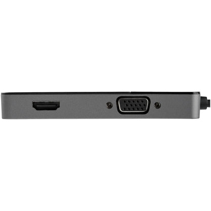 StarTech.com USB32HDVGA USB graphics adapter 3840 x 2160 pixels Black, Silver