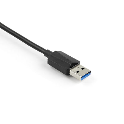 StarTech.com USB32HDVGA USB graphics adapter 3840 x 2160 pixels Black, Silver
