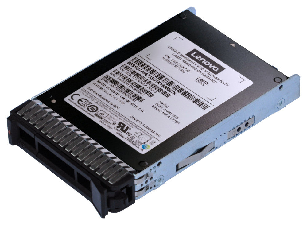 Lenovo 4XB7A17059 internal solid state drive 7.68 TB 3.5" SAS V-NAND TLC