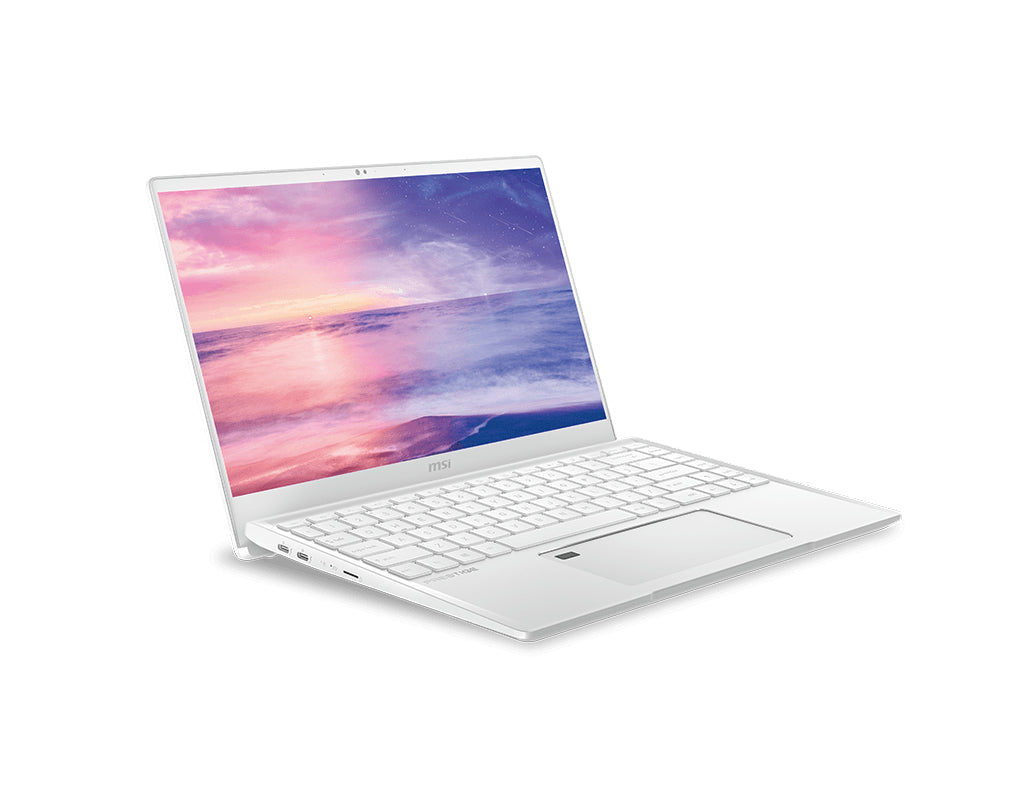 MSI Prestige A10SC-231 Intel® Core™ i7 i7-10510U Laptop 14" 4K Ultra HD 16 GB LPDDR3-SDRAM 512 GB SSD NVIDIA® GeForce® GTX 1650 Max-Q Wi-Fi 6 (802.11ax) Windows 10 Pro Pink