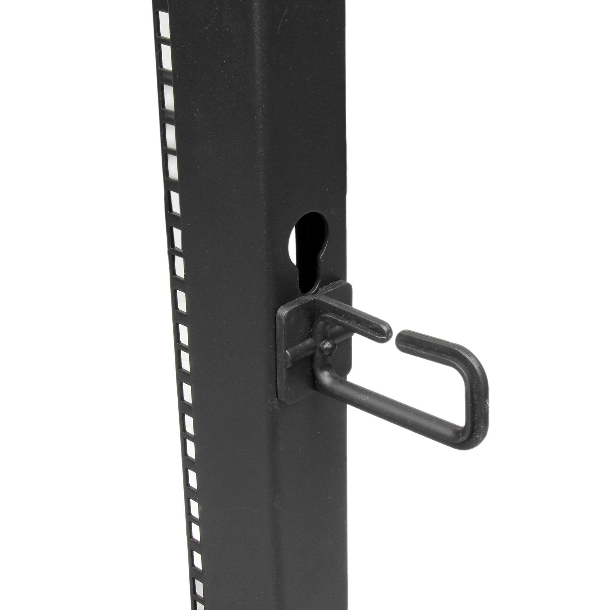 StarTech.com 4POSTRACK18U rack cabinet 18U Freestanding rack Black
