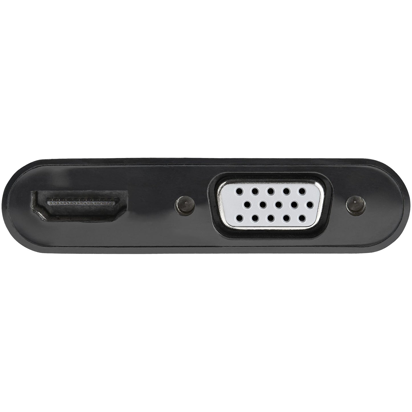 StarTech.com DP2VGAHD20 video cable adapter DisplayPort HDMI + VGA (D-Sub) Black