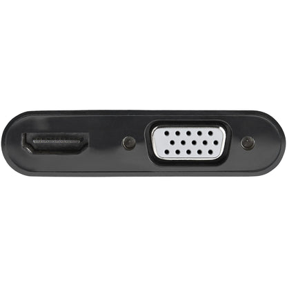 StarTech.com DP2VGAHD20 video cable adapter DisplayPort HDMI + VGA (D-Sub) Black