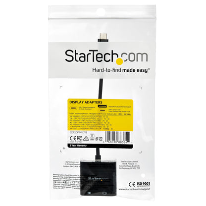 StarTech.com CDP2DP14UCPB USB graphics adapter 7680 x 4320 pixels Black