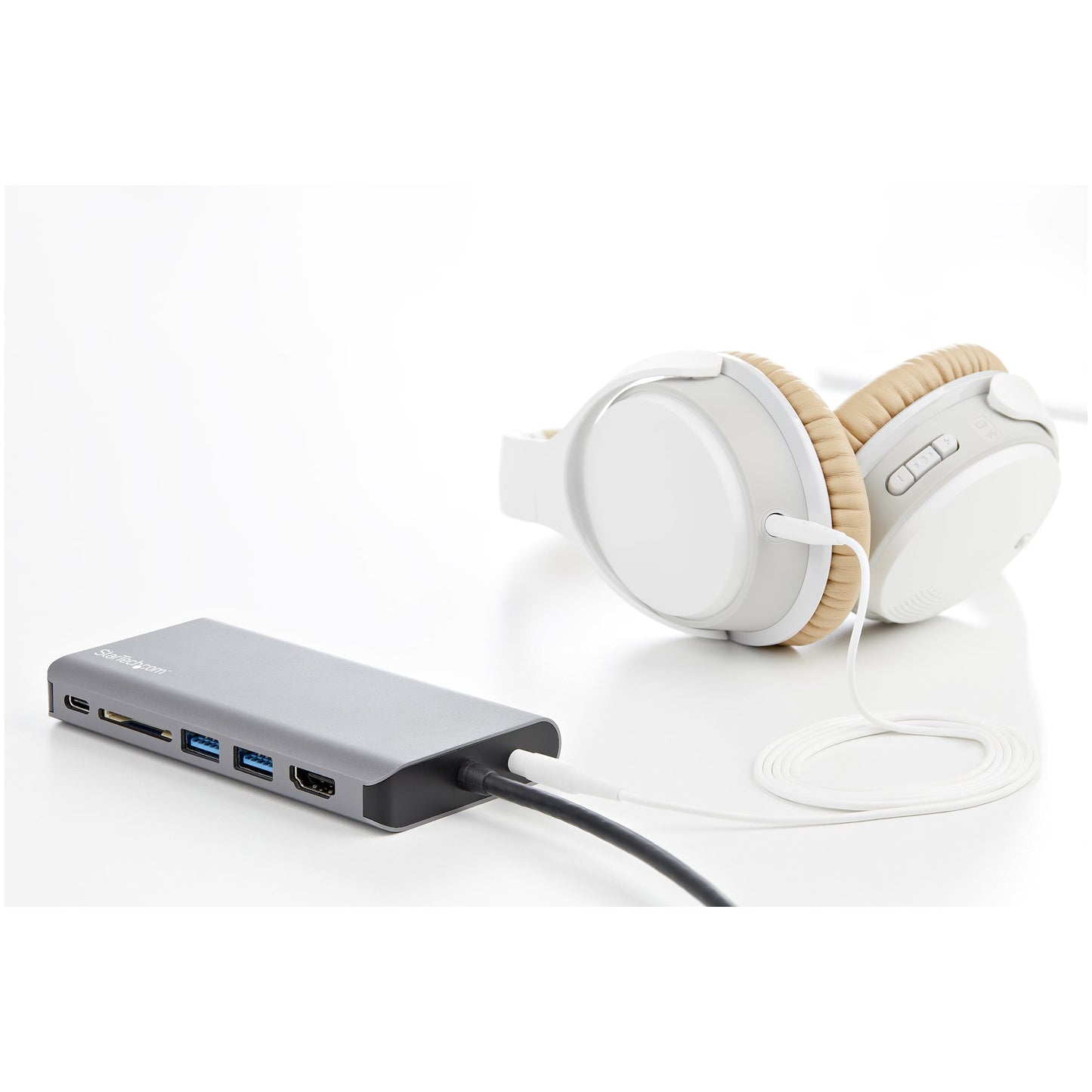StarTech.com DKT30CHVAUSP laptop dock/port replicator Wired USB 3.2 Gen 1 (3.1 Gen 1) Type-C Black, Gray