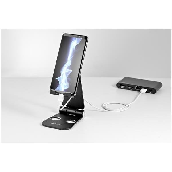 StarTech.com USPTLSTNDB holder Passive holder Mobile phone/Smartphone, Tablet/UMPC Black