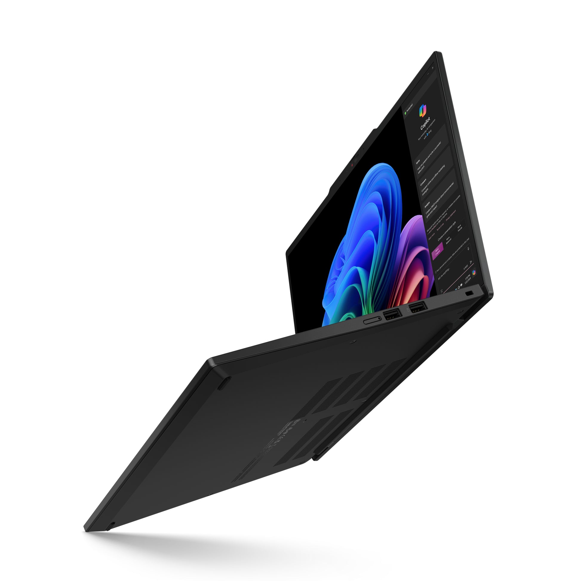 Lenovo ThinkPad T14s Gen 6 (Snapdragon) Copilot+ PC Qualcomm Snapdragon X1P-42-100 Laptop 14" WUXGA 16 GB LPDDR5x-SDRAM 512 GB SSD Wi-Fi 7 (802.11be) Windows 11 Pro Black
