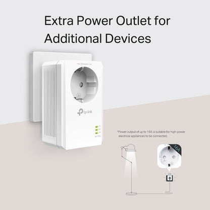 TP-Link TL-PA7017P KIT PowerLine network adapter 1000 Mbit/s Ethernet LAN White 2 pc(s)