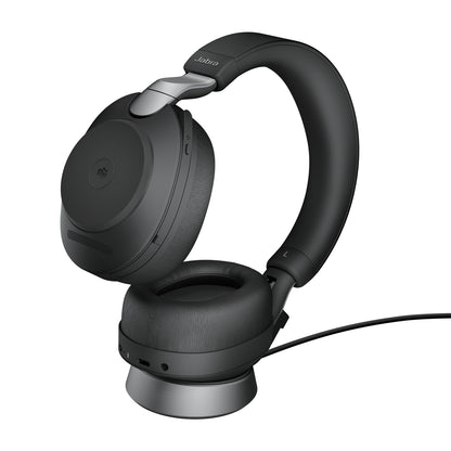 Jabra Evolve2 85 Headset Wired & Wireless Head-band Office/Call center USB Type-C Bluetooth Black
