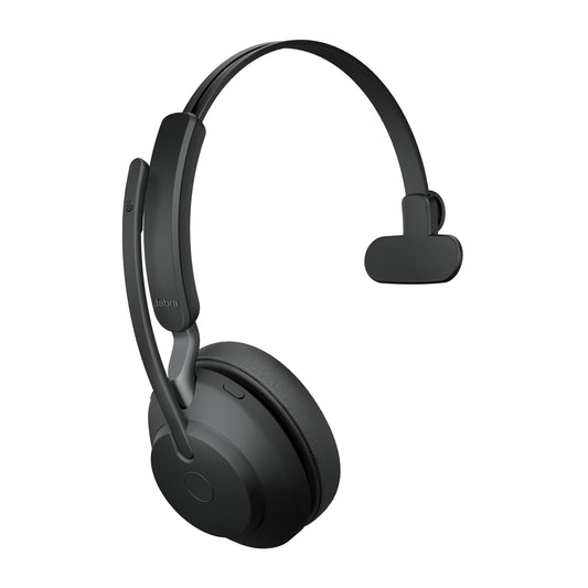 Jabra Evolve2 65 Headset Wireless Head-band Office/Call center USB Type-A Bluetooth Black
