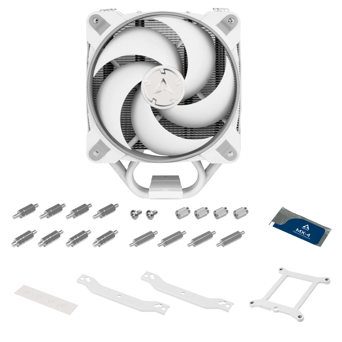 ARCTIC Freezer 34 eSports DUO - Tower CPU Cooler with BioniX P-Series Fans in Push-Pull-Configuration Processor 4.72" (12 cm) Gray, White 1 pc(s)