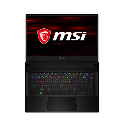 MSI Gaming GS66 10SE-684 Stealth Intel® Core™ i7 i7-10750H Laptop 15.6" Full HD 16 GB DDR4-SDRAM 512 GB SSD NVIDIA® GeForce RTX™ 2060 Wi-Fi 6 (802.11ax) Windows 10 Home Black