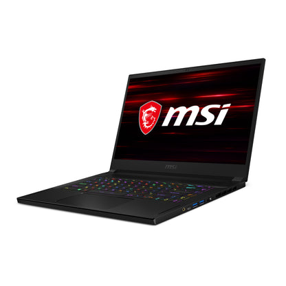 MSI Gaming GS66 10SE-684 Stealth Intel® Core™ i7 i7-10750H Laptop 15.6" Full HD 16 GB DDR4-SDRAM 512 GB SSD NVIDIA® GeForce RTX™ 2060 Wi-Fi 6 (802.11ax) Windows 10 Home Black