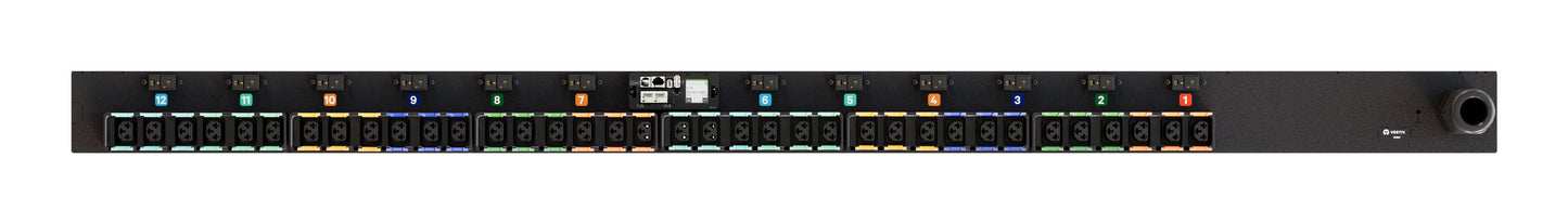 Vertiv PowerIT VP6U60A2 power distribution unit (PDU) 36 AC outlet(s) 0U Black