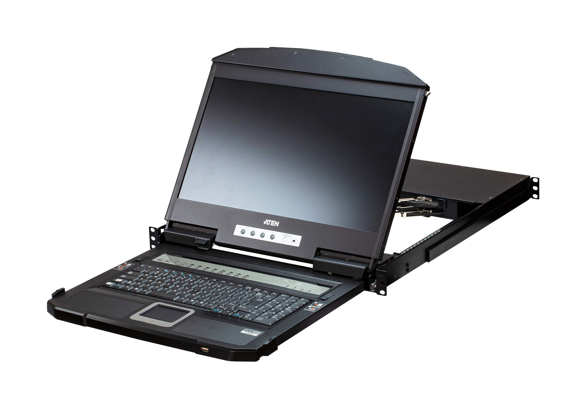 ATEN CL3884NW KVM switch Rack mounting Black