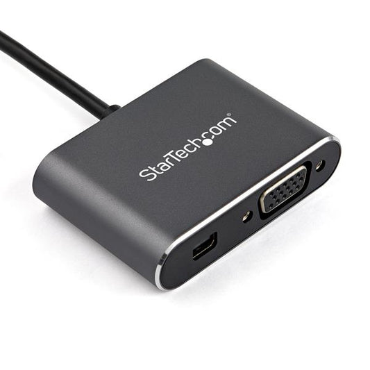 StarTech.com CDP2MDPVGA USB graphics adapter 3840 x 2160 pixels Gray