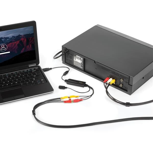 StarTech.com SVID2USB232 video capturing device Composite + S-Video + RCA
