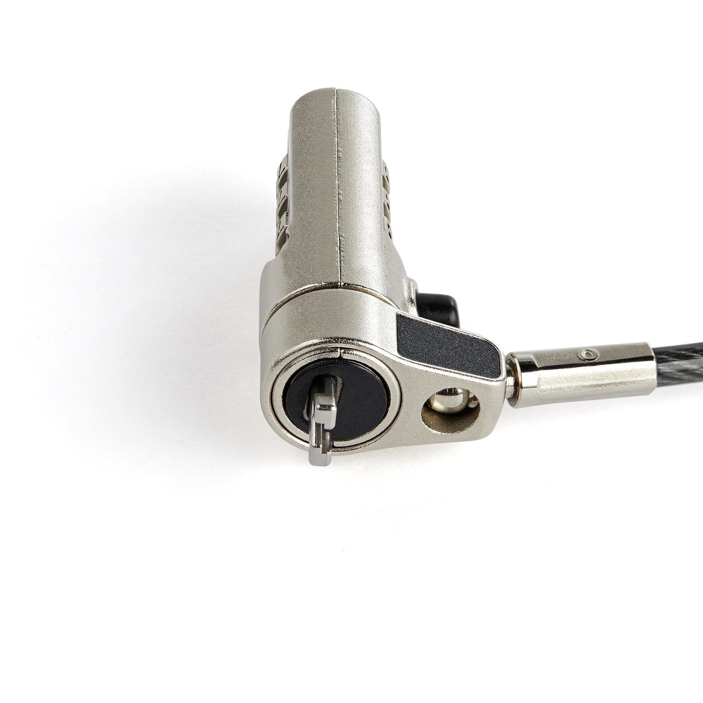 StarTech.com LTLOCKNANO cable lock Black, Stainless steel 78.7" (2 m)