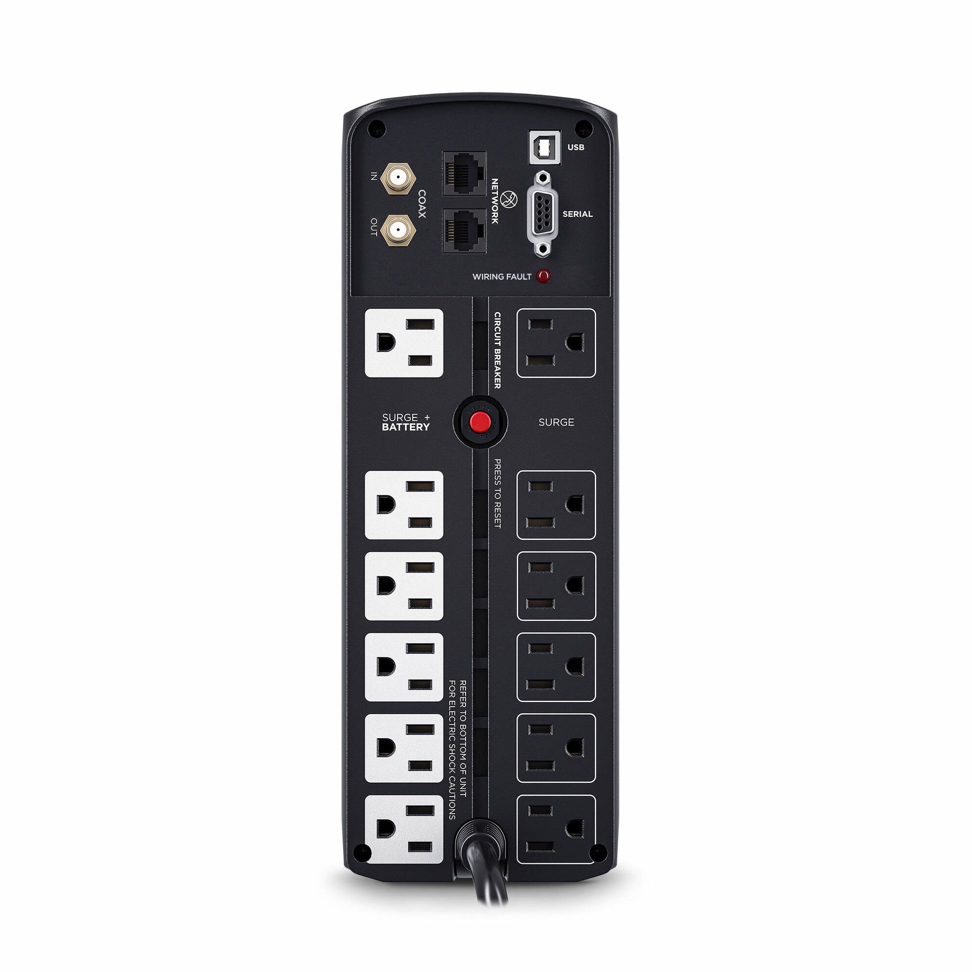 CyberPower CP1500AVRLCDTAA uninterruptible power supply (UPS) Line-Interactive 1.5 kVA 900 W 12 AC outlet(s)