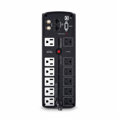 CyberPower CP1500AVRLCDTAA uninterruptible power supply (UPS) Line-Interactive 1.5 kVA 900 W 12 AC outlet(s)