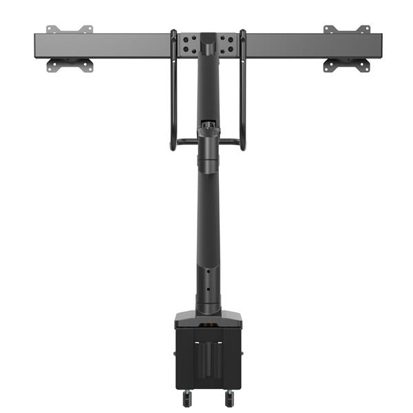 StarTech.com ARMSLMBARDUO monitor mount / stand 32" Desk Black