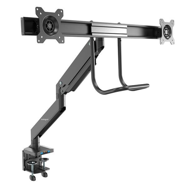 StarTech.com ARMSLIMDUAL2USB3 monitor mount / stand 32" Desk Black