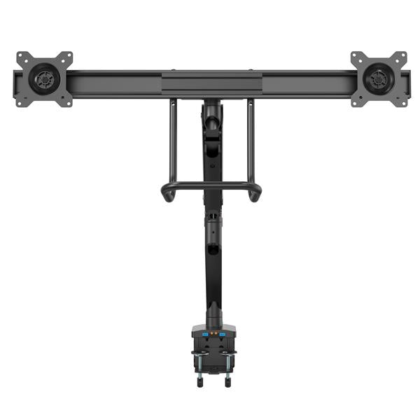 StarTech.com ARMSLIMDUAL2USB3 monitor mount / stand 32" Desk Black