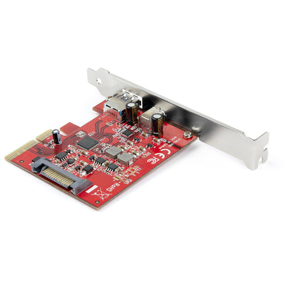 StarTech.com PEXUSB311AC3 interface cards/adapter Internal USB 3.2 Gen 2 (3.1 Gen 2)