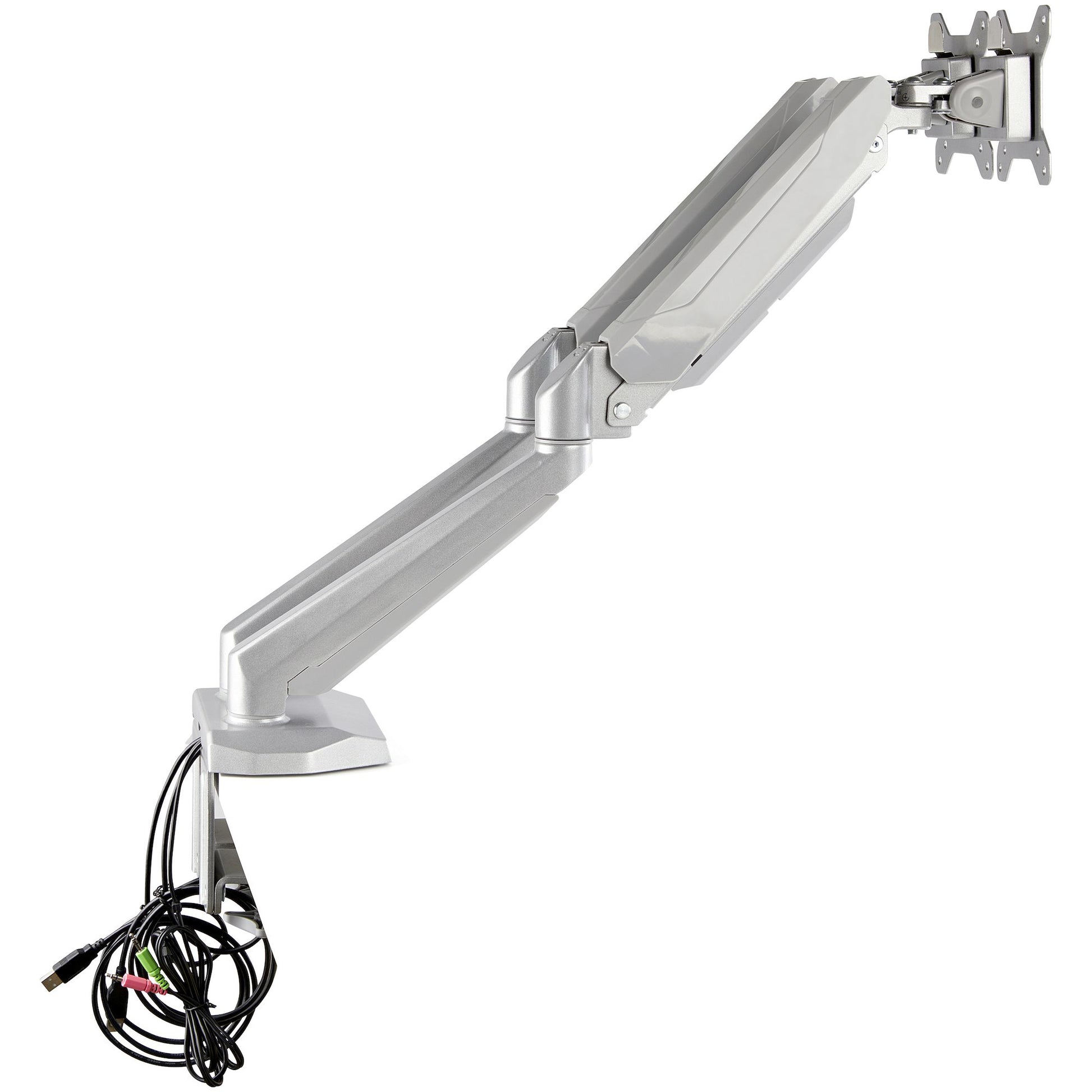 StarTech.com ARMSLIMDUOS monitor mount / stand 32" Desk Silver